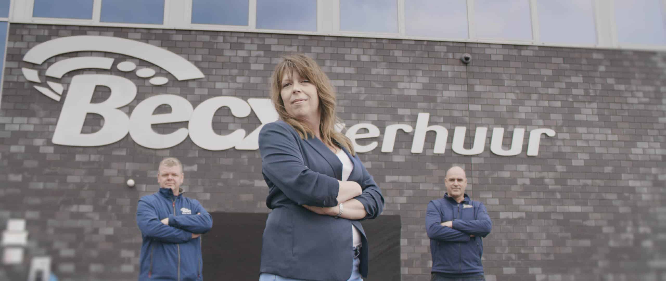 Saskia Winkelman, directeur van Becx Verhuur, in interview met vakmedium AMT