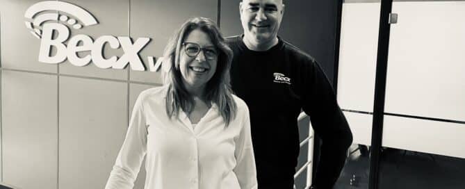 Saskia Winkelman en Berry van Spreeuwel van Becx Garage geïnterviewd door Dit is MBO