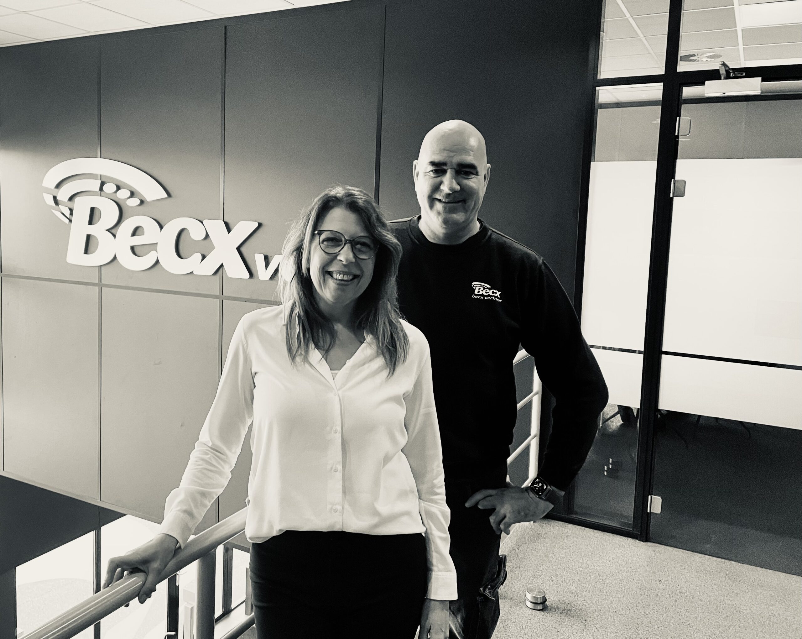 Saskia Winkelman en Berry van Spreeuwel van Becx Garage geïnterviewd door Dit is MBO